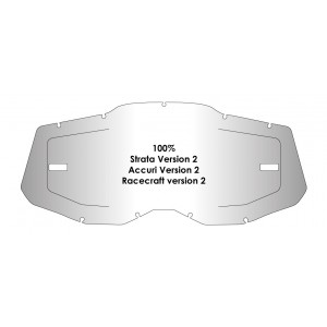 Airscreen  Strata V2 / Accuri V2 / Racecraft V2 (nueva versión) transparente